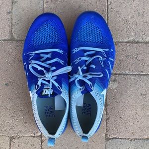Blue Nike Free